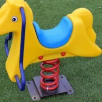 لعبة حصان زنبركي فيبر جلاس للحدائق